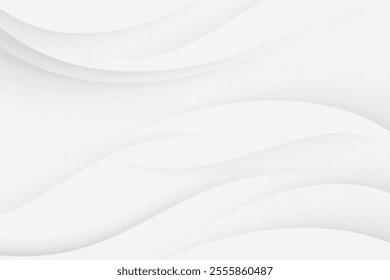 abstract white background with curve lines