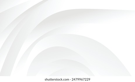fondo blanco abstracto con forma de curva