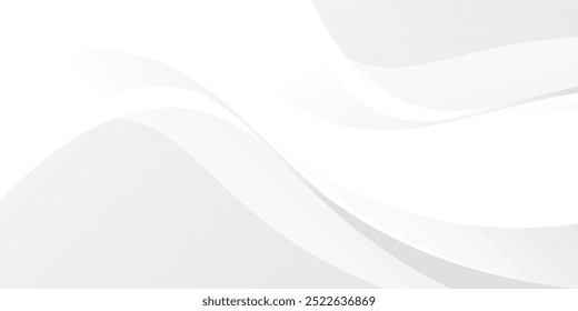abstract white background with curve shape