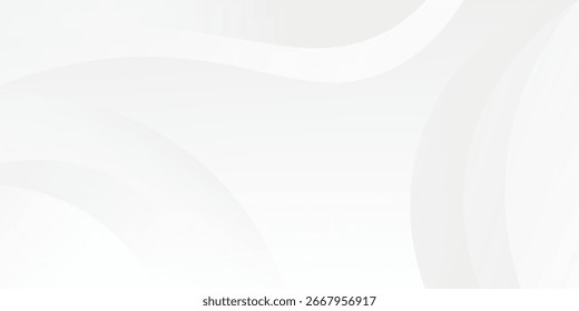 fundo branco abstrato com forma de curva eps10.