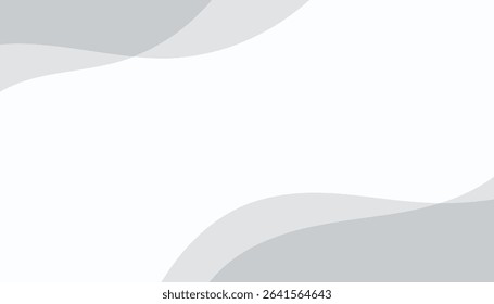 Abstract white background decorated by gray perspective lines with copyspace, Vector illustration