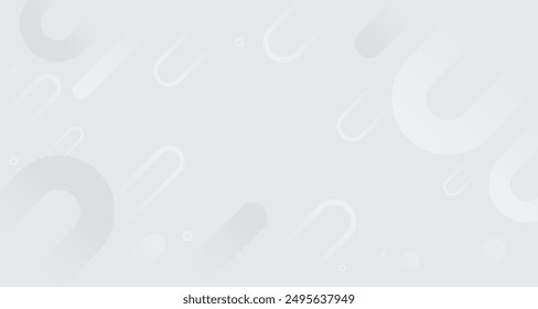Abstract white background. Abstract design, minimal geometric white light background