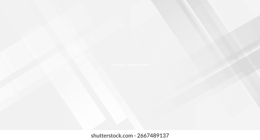 Abstractas fondo blanco. Diseño Abstractas con fondo de líneas blancas geométricas minimalistas. Vector EPS10