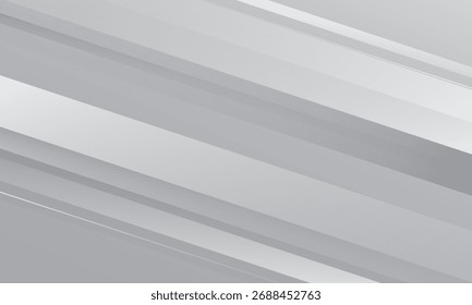 Abstrakter weißer Hintergrund mit diagonalen Linien. EPS10-Vektor