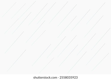 Abstract White Background with Diagonal Minimalistic Colorful Lines