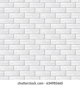 Abstract white background with different grunge bricks 