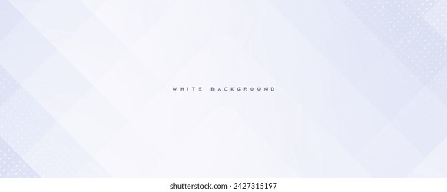 Abstract white background with dots decorative shape abstract design vector.