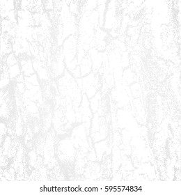 Abstract white background with dotwork texture of wood crust
