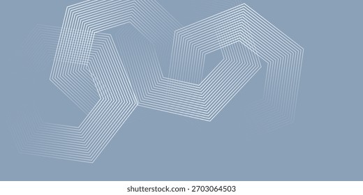 Fondo abstracto blanco Abstractas con textura hexagonal ondulada dinámica conveniente para el cartel de Fondo de pantalla abstracto moderno simple