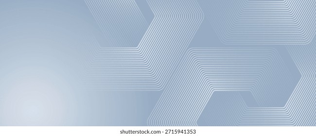 Abstrakter weißer Hintergrund mit dynamischer, welliger Sechsecktextur. modernes Design