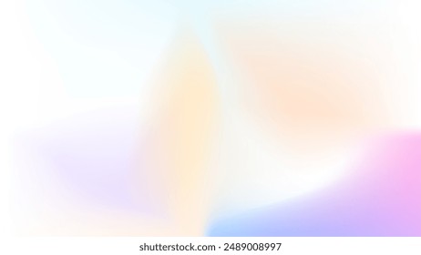 ABSTRACT WHITE BACKGROUND ELEGANT COLORFUL GRADIENT MESH SMOOTH DESIGN VECTOR TEMPLATE GOOD FOR MODERN WEBSITE, WALLPAPER, COVER DESIGN 