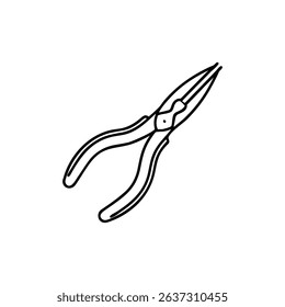 Abstract White Background featuring a dark void illustration