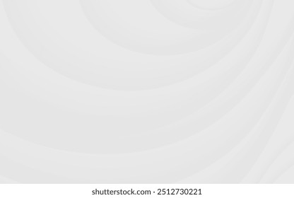 Abstract white background featuring fluid, wavy shapes, ideal for minimalist designs, presentations, and modern creative projects.