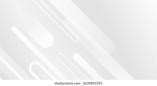 Abstract white background featuring minimal geometric design with soft light and diagonal lines. Perfect for modern, clean, and professional design concepts.