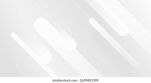 Abstract white background featuring minimal geometric design with soft light and diagonal lines. Perfect for modern, clean, and professional design concepts.