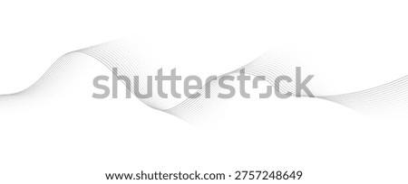 Abstract white background with flowing lines for futuristic concept. Dynamic waves. vector illustration