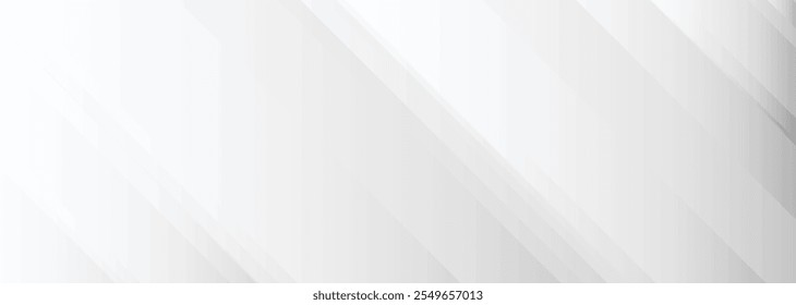 Fundo branco abstrato. Papel de parede de decoração de forma de linha geométrica branca para cartaz, banner, design, elemento. Ilustração de EPS. 