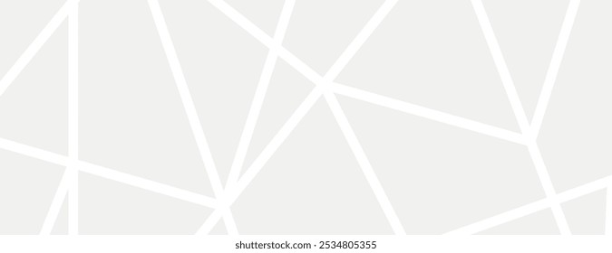 Abstract white background with geometric lines. The background is white with a minimalist style, white intersecting lines vector. White minimal background. Geometric contemporary background vector.
