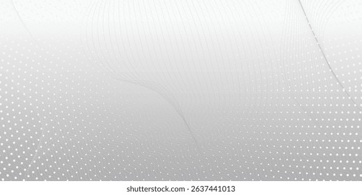 Abstract white background. White geometric background overlap layer on bright space with lines effect decoration. Silver neutral backdrop Gray base. EPS vector illustration