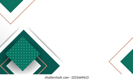 Resumen de fondo blanco con formas geométricas. panel de mensajes para texto. Ilustración del vector EPS 10