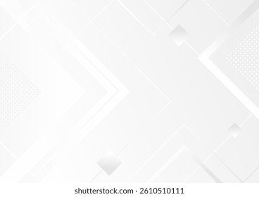 abstract white background with geometric shapes