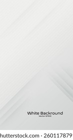 Abstract white background - Geometric texture - Vertical Background Vector EPS10