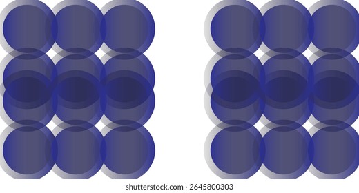 Abstrakter weißer Hintergrund mit leuchtenden geometrischen Linien. Modernes blaues Farbverlauf-Quadrat-Design. Futuristisches Technologiekonzept. Geeignet für Broschüre, Corporate, Website, Poster, 