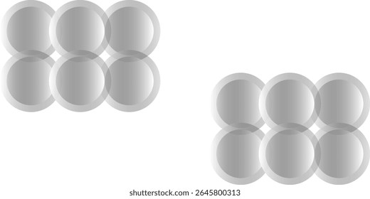 Abstract white background with glowing geometric lines. Modern gray gradient square shape design. Futuristic technology concept. Suitable for brochure, corporate, website, poster, banner, 