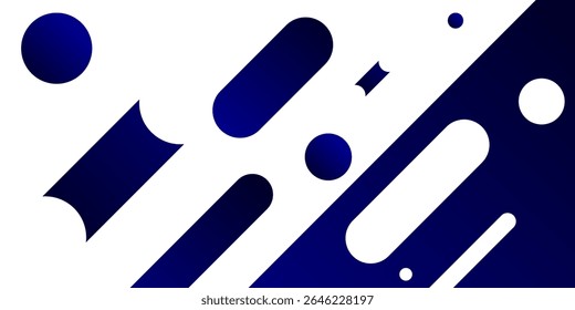 Abstract white background. Glowing geometric blue diagonal rounded lines And circles . Dynamic shapes composition. Vector illustration eps10. High quality graphic design. Suit for curve, banner.