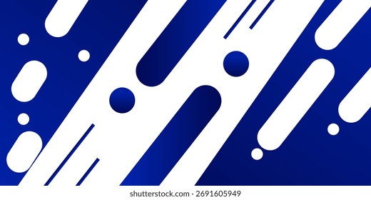 Fundo branco abstrato. Linhas arredondadas geométricas azuis diagonais brilhantes. Composição de formas dinâmicas. Ilustração vetorial eps10. Design gráfico de alta qualidade. Terno para curva, banner, cartaz, texture.Ep