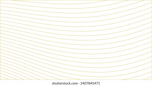 abstract white background with gold lines