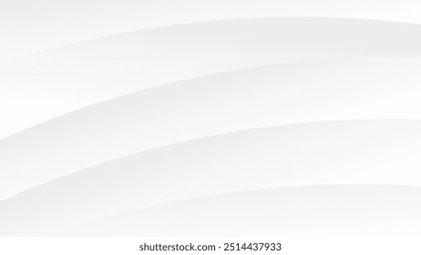 abstract white background with gradient color and artistic line decoration