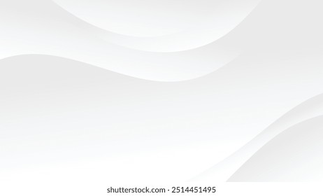 abstract white background with gradient color and artistic dynamic line decoration