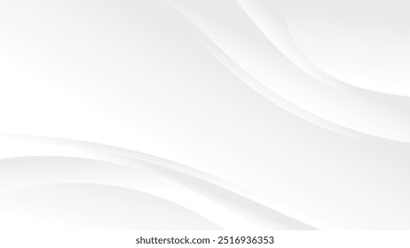 fundo branco abstrato com cor gradiente e linha dinâmica elegante