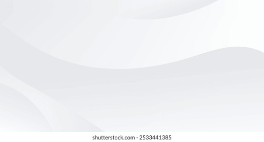abstract white background with gradient color and artistic dynamic line decoration