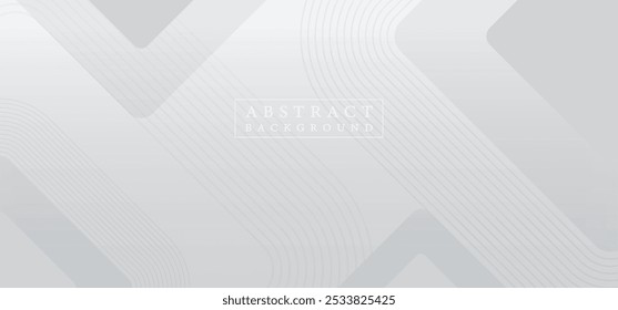 abstract white background with gradient color and artistic dynamic line decoration
