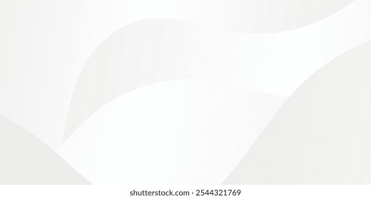 Fundo branco abstrato com cor gradiente e arte dinâmica artística simples moderno