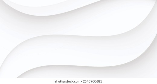 abstract white background with gradient color and artistic dynamic line decoration