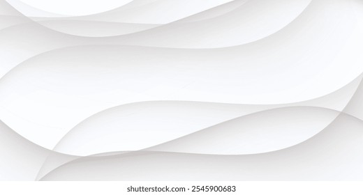 abstract white background with gradient color and artistic dynamic line decoration