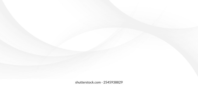 abstract white background with gradient color and artistic dynamic line decoration. vector eps 10