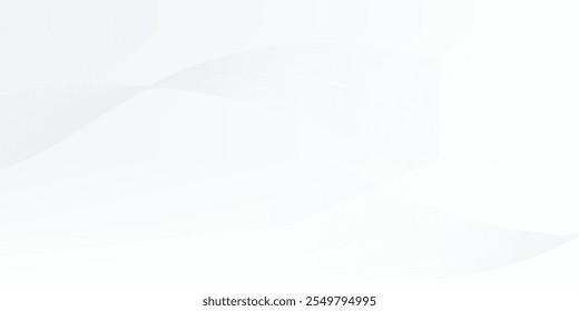 fundo branco abstrato com cor gradiente e decoração de linha dinâmica artística