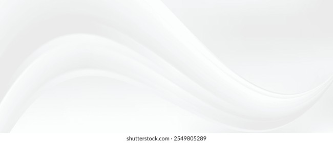 abstract white background with gradient color and artistic dynamic line decoration vector eps 10
