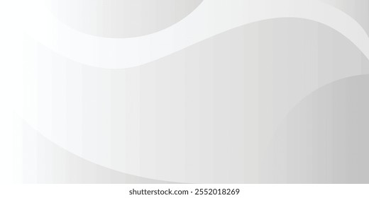 abstrakter weißer Hintergrund mit Farbverlauf und künstlerisch dynamischer Liniendekoration