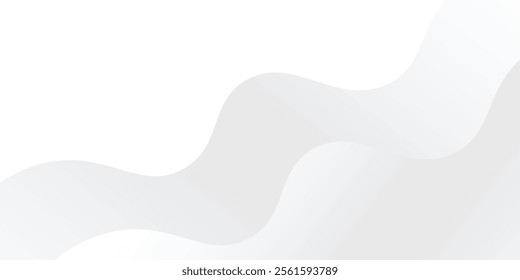 abstract white background with gradient color and artistic dynamic line art simple modern