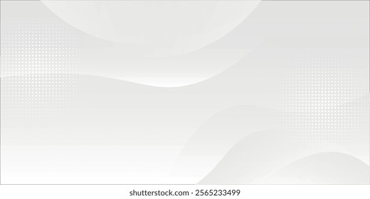 abstract white background with gradient color and artistic dynamic line decoration