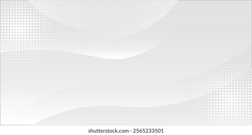 abstract white background with gradient color and artistic dynamic line decoration