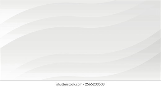 abstract white background with gradient color and artistic dynamic line decoration