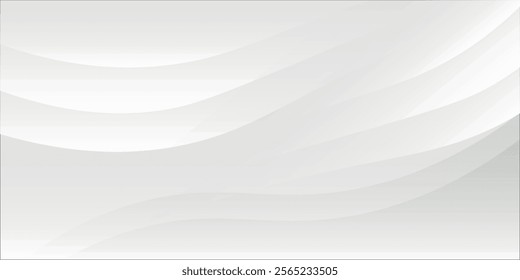 abstract white background with gradient color and artistic dynamic line decoration