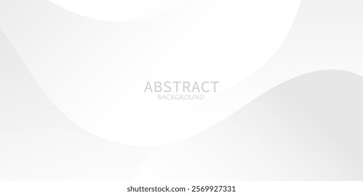 abstract white background with gradient color and artistic dynamic line decoration. Suit for booklet, brochure, banner, poster, website, flyer, cover, corporate, backdrop. Vector illustration