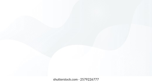 abstract white background with gradient color and artistic dynamic line decoration